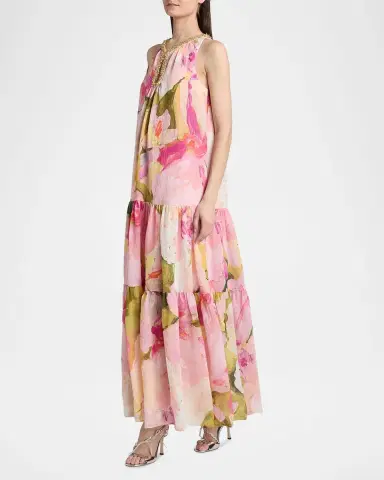 ACLER Forever Young Reeman Floral Maxi Dress | Thumbnail 7