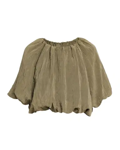 Simkhai Anni Puff-Sleeve Crop Top | Thumbnail 1