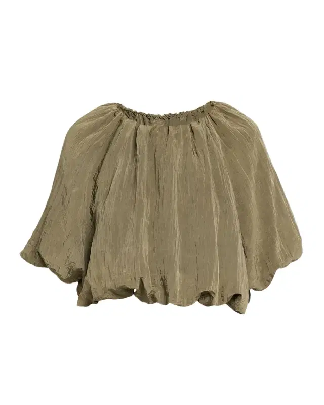 Anni Puff-Sleeve Crop Top