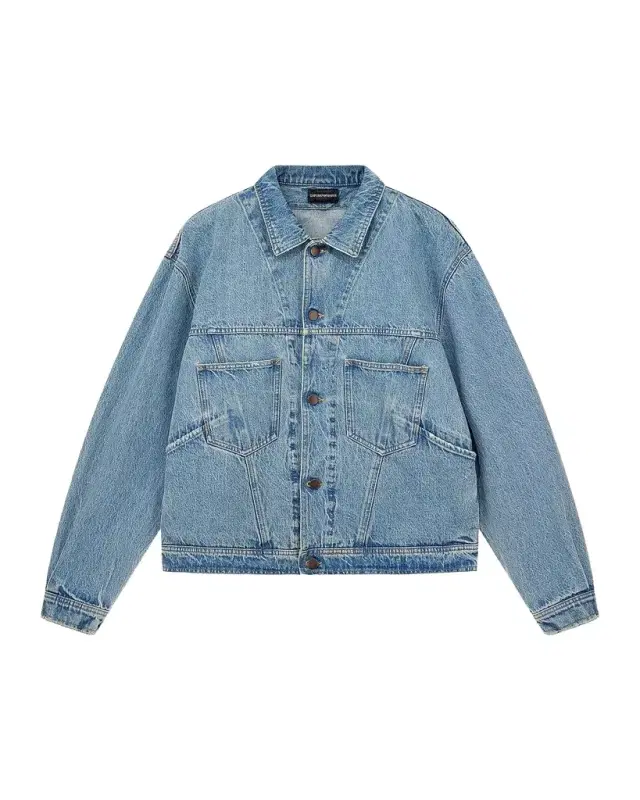 Emporio Armani Men's Oversized Denim Jacket