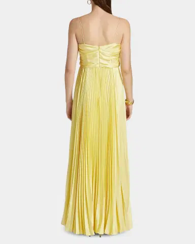 As It May Annna Hammered Satin Gown | Thumbnail 3 As It May Annna Hammered Satin Gown | Thumbnail 3