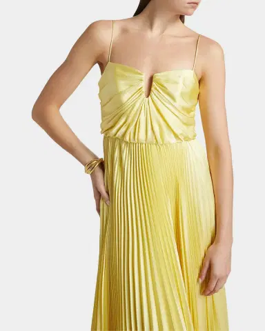 As It May Annna Hammered Satin Gown | Thumbnail 5 As It May Annna Hammered Satin Gown | Thumbnail 5