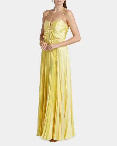As It May Annna Hammered Satin Gown | Thumbnail 7 As It May Annna Hammered Satin Gown | Thumbnail 7