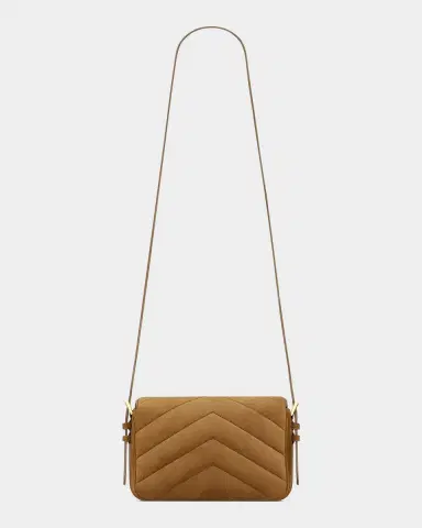 Saint Laurent Loulou Toy Suede Crossbody Bag | Thumbnail 2 Saint Laurent Loulou Toy Suede Crossbody Bag | Thumbnail 2