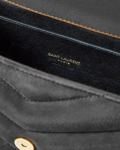 Saint Laurent Loulou Toy Suede Crossbody Bag | Thumbnail 3 Saint Laurent Loulou Toy Suede Crossbody Bag | Thumbnail 3