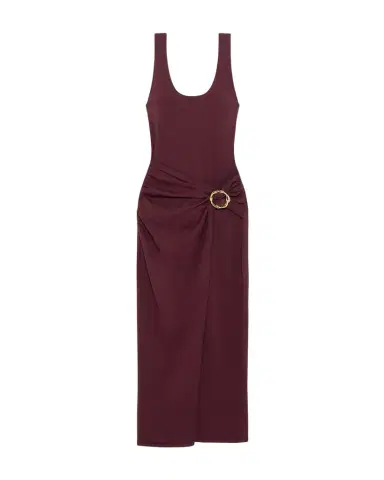 SIMKHAI Genne Draped Tank Dress | Thumbnail 1 SIMKHAI Genne Draped Tank Dress | Thumbnail 1