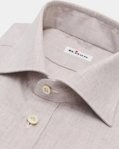 Kiton Men's Cotton Classic-Fit Dress Shirt | Thumbnail 2