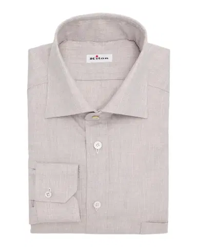 Kiton Men's Cotton Classic-Fit Dress Shirt | Thumbnail 1