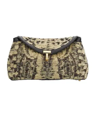 TOTEME T-Lock Mini Paisley Clutch | Thumbnail 1