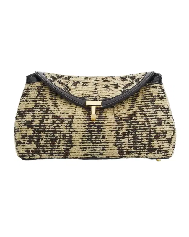 Toteme T-Lock Mini Paisley Clutch