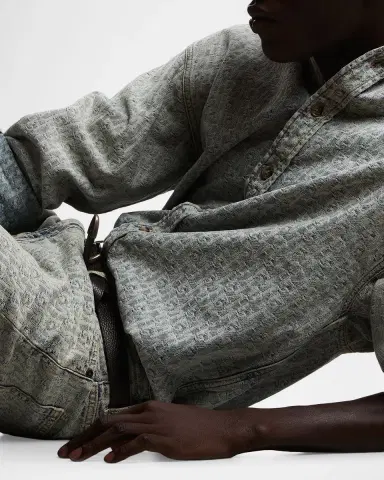 Emporio Armani Men's Logo Relaxed Jeans | Thumbnail 5 Emporio Armani Men's Logo Relaxed Jeans | Thumbnail 5