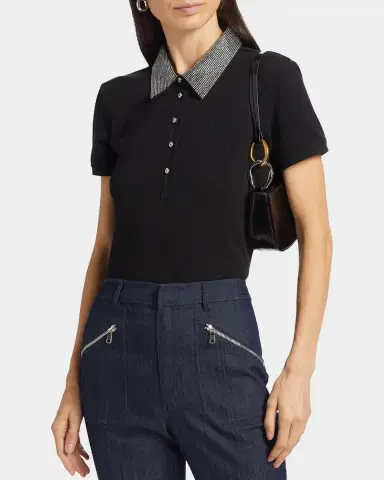 Likely Rupi Embellished Collar Top | Thumbnail 3