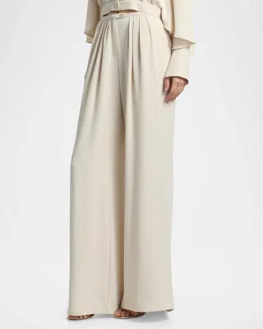 Ramy Brook Yasmine Pleated Wide-Leg Pants | Thumbnail 7