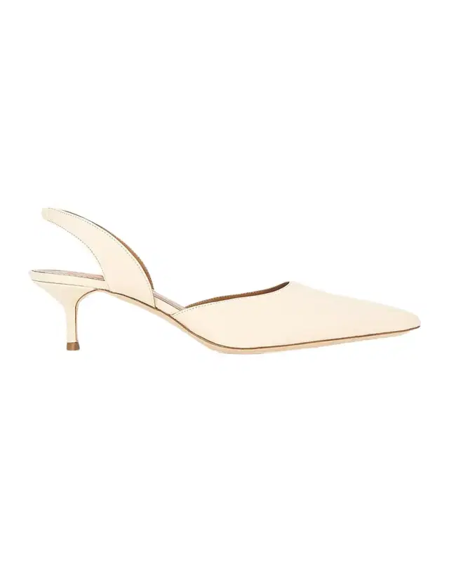 STAUD Sebastian 40MM Leather Slingback Pumps