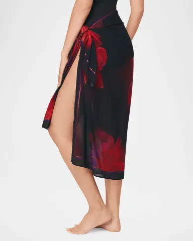 Miraclesuit Petali Rosa Pareo Coverup | Thumbnail 5