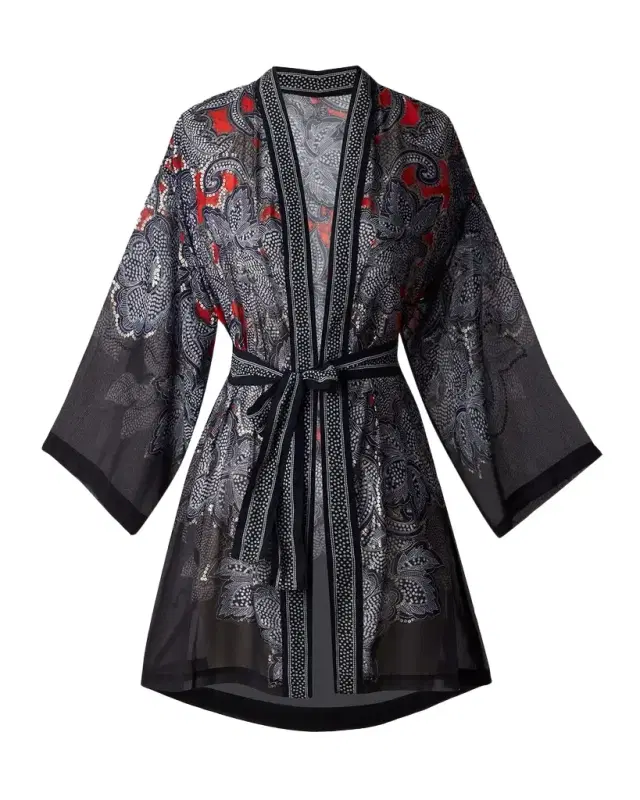 Miraclesuit Steel Magnolias Kimono Coverup