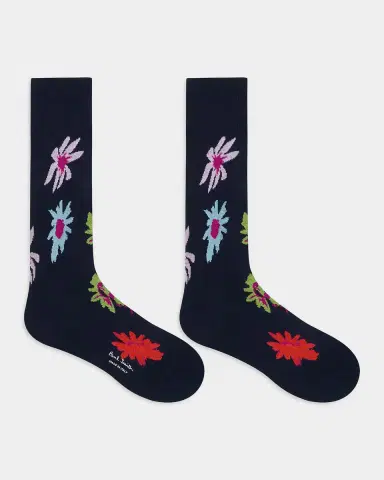 Paul Smith Men's 3-Pack Assorted Printed Socks | Thumbnail 2