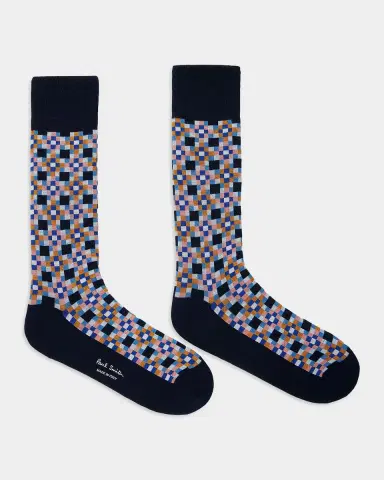 Paul Smith Men's 3-Pack Assorted Printed Socks | Thumbnail 3