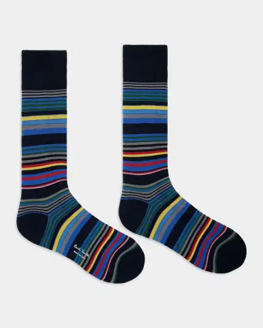 Paul Smith Men's 3-Pack Assorted Printed Socks | Thumbnail 4