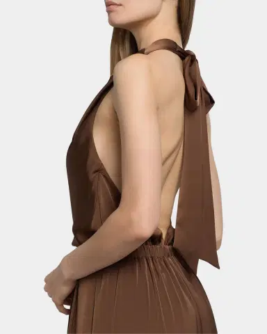 Ramy Brook Zahara Satin Wide-Leg Jumpsuit | Thumbnail 5 Ramy Brook Zahara Satin Wide-Leg Jumpsuit | Thumbnail 5