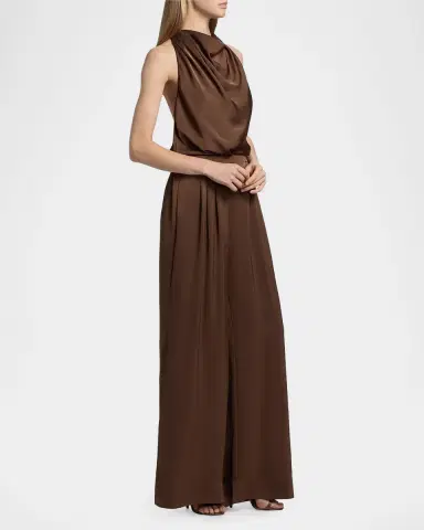 Ramy Brook Zahara Satin Wide-Leg Jumpsuit | Thumbnail 7 Ramy Brook Zahara Satin Wide-Leg Jumpsuit | Thumbnail 7