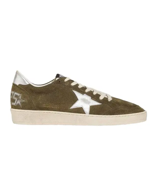 Golden Goose Men 's Ball Star Suede & Leather Sneakers