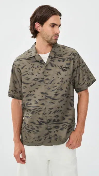 Carhartt WIP Travon Shirt Duck Feather Print | Thumbnail 2