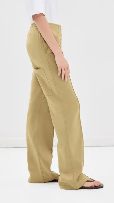 Tibi Active Knit cottie Joggers Buff Tan | Thumbnail 4 Tibi Active Knit cottie Joggers Buff Tan | Thumbnail 4