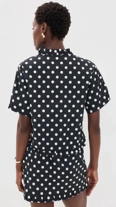 VRG GRL Polka Dot Piper Top | Thumbnail 3 VRG GRL Polka Dot Piper Top | Thumbnail 3