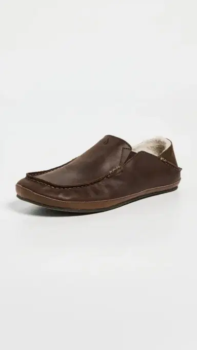 OluKai Moloa Slippers Dk Wood | Thumbnail 2 OluKai Moloa Slippers Dk Wood | Thumbnail 2