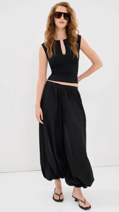 LIONESS Tribeca Blouse Noir | Thumbnail 5