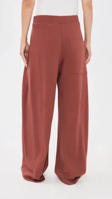 Tibi Petite ightweight Winslow Sweatpants Red Clay | Thumbnail 3 Tibi Petite ightweight Winslow Sweatpants Red Clay | Thumbnail 3