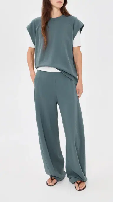Tibi Petite ightweight Winslow Sweatpants Blue Grey | Thumbnail 5 Tibi Petite ightweight Winslow Sweatpants Blue Grey | Thumbnail 5