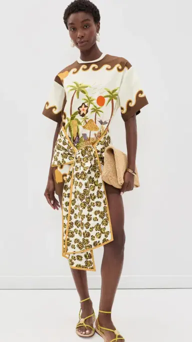 ALÉMAIS Island Cove Mini Dress Cream 8 | Thumbnail 2