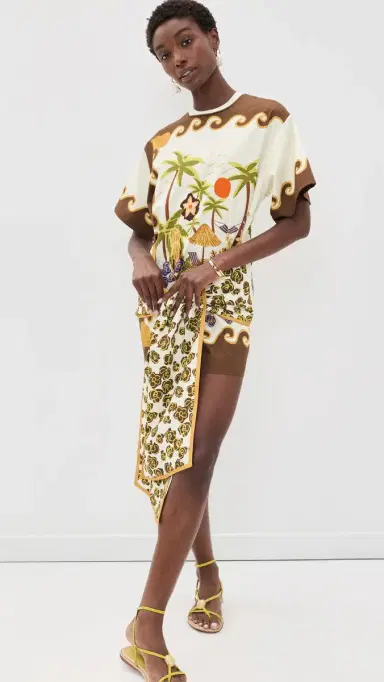 ALÉMAIS Island Cove Mini Dress Cream 8 | Thumbnail 5