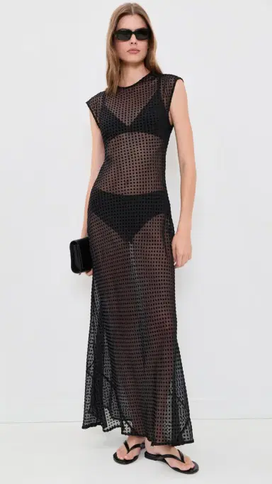 VRG GRL Grace Sheer Maxi Dress | Thumbnail 2