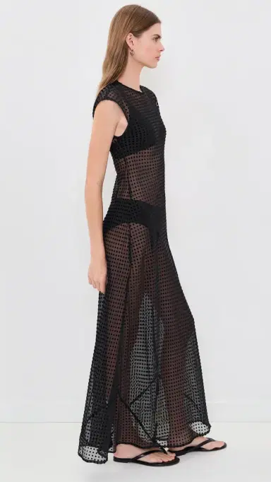 VRG GRL Grace Sheer Maxi Dress | Thumbnail 4