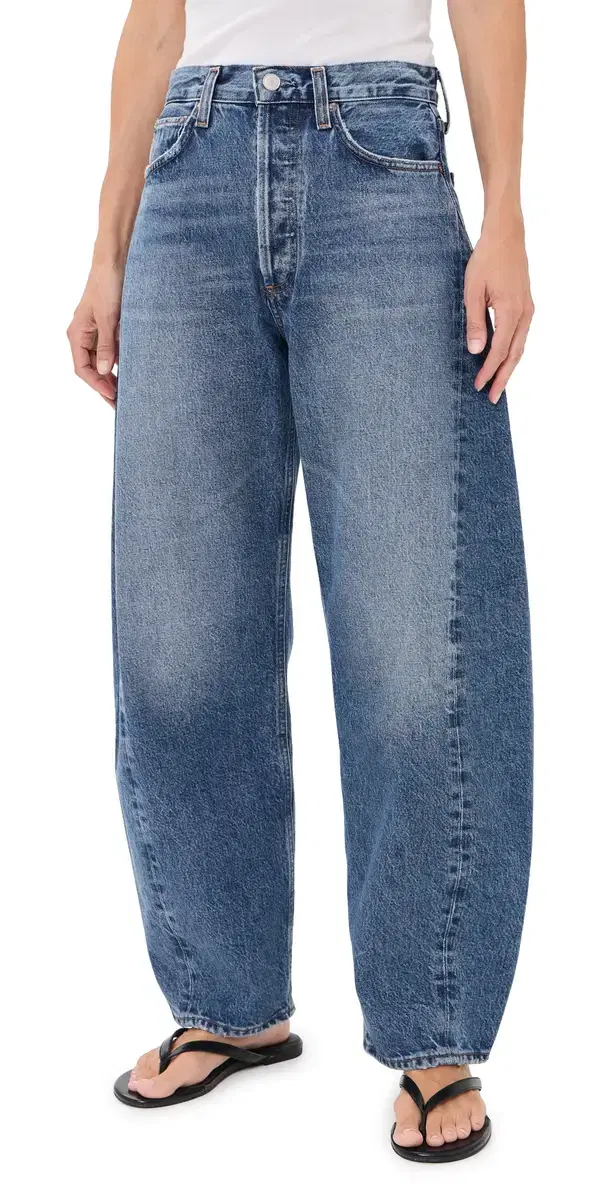 AGOLDE Petite Luna Pieced Jeans Logical