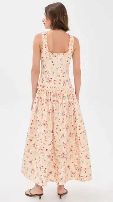Lee Mathews Clarice Floral Dress | Thumbnail 3 Lee Mathews Clarice Floral Dress | Thumbnail 3