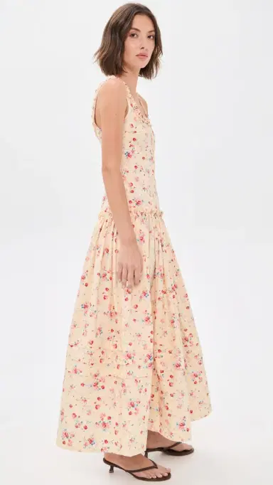 Lee Mathews Clarice Floral Dress | Thumbnail 4 Lee Mathews Clarice Floral Dress | Thumbnail 4