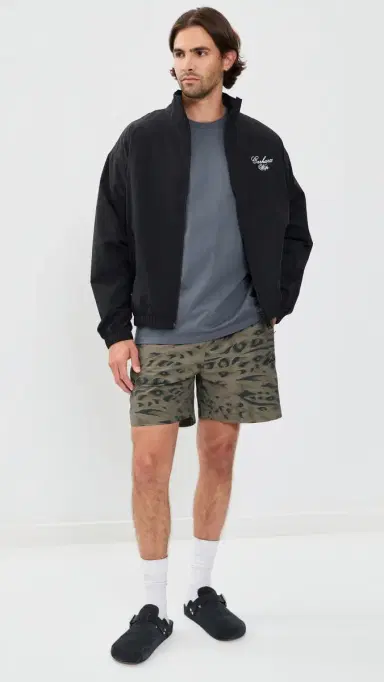 Carhartt WIP Travon Shorts 6 Duck Feather Print | Thumbnail 2