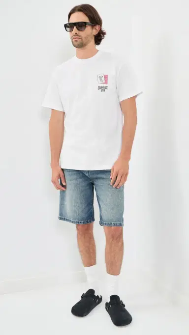Carhartt WIP Playing Cards Graphic T-Shirt White | Thumbnail 5 Carhartt WIP Playing Cards Graphic T-Shirt White | Thumbnail 5