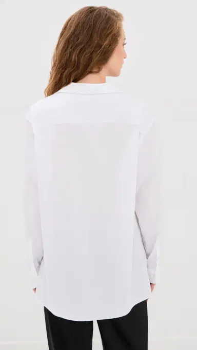 Comme Si Deep V Blouse | Thumbnail 3