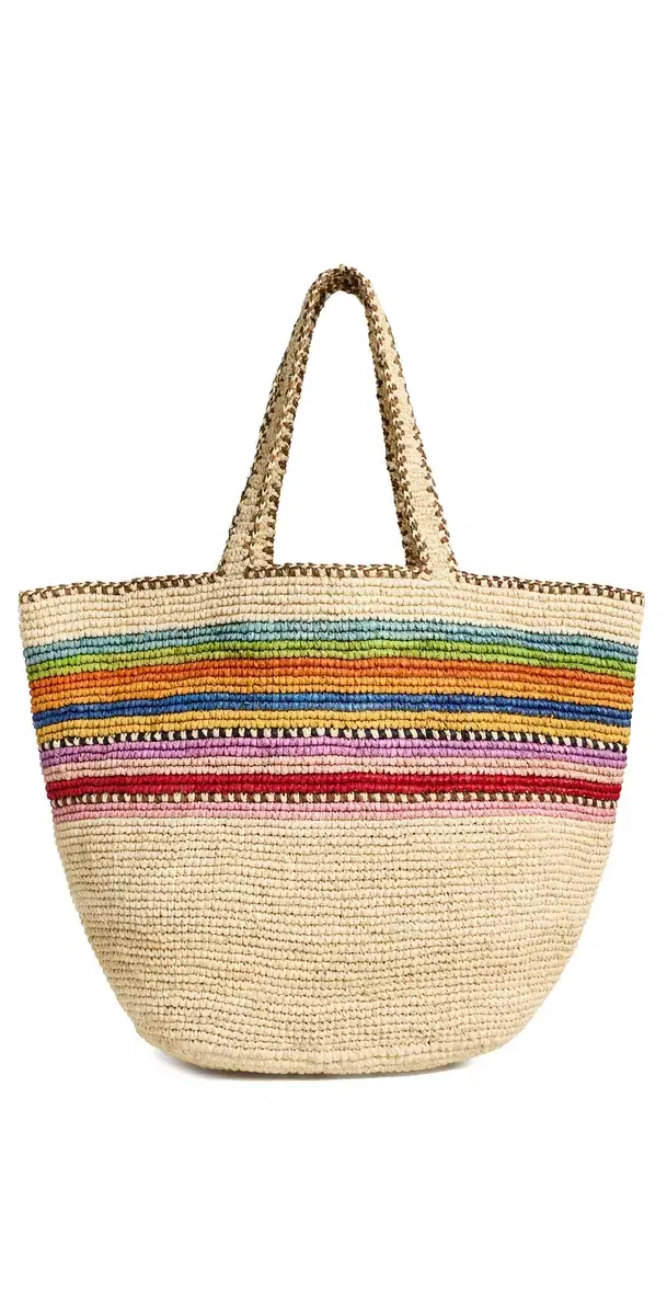 lemlem Mira Tote Bag Pariti Fiesta One Size