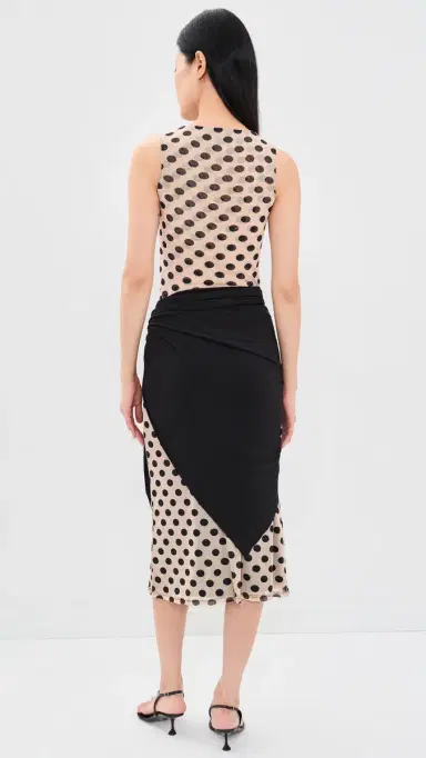 Norma Kamali Triangle Scarf Skirt | Thumbnail 3 Norma Kamali Triangle Scarf Skirt | Thumbnail 3
