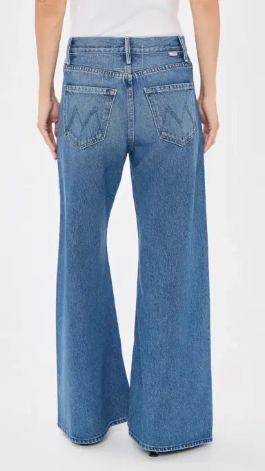 Mother Petite Lil Lemon Twist Sneak Jeans Rolling In The Dough | Thumbnail 3