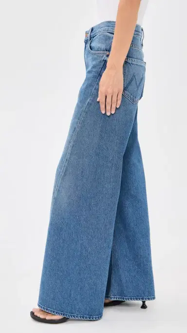 Mother Petite Lil Lemon Twist Sneak Jeans Rolling In The Dough | Thumbnail 4