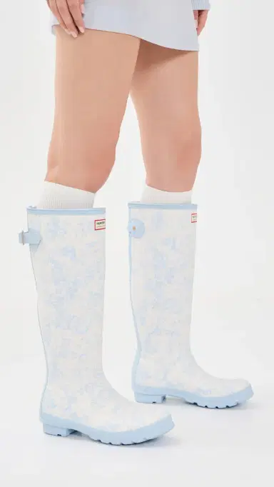 Hunter Boots Hunter x LoveShackFancy Original Tall Back Adjustable Boots | Thumbnail 3