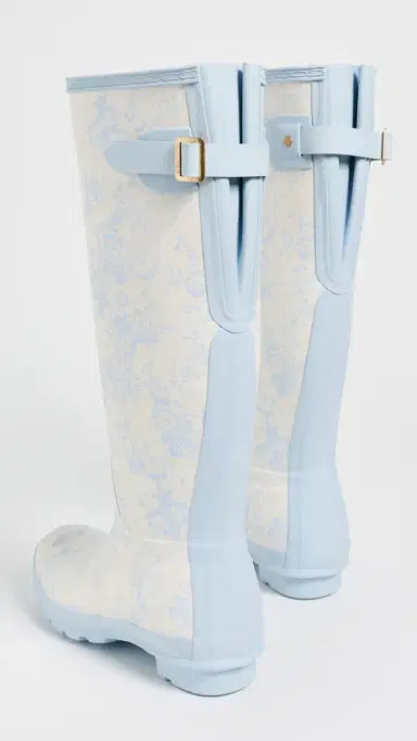 Hunter Boots Hunter x LoveShackFancy Original Tall Back Adjustable Boots | Thumbnail 4