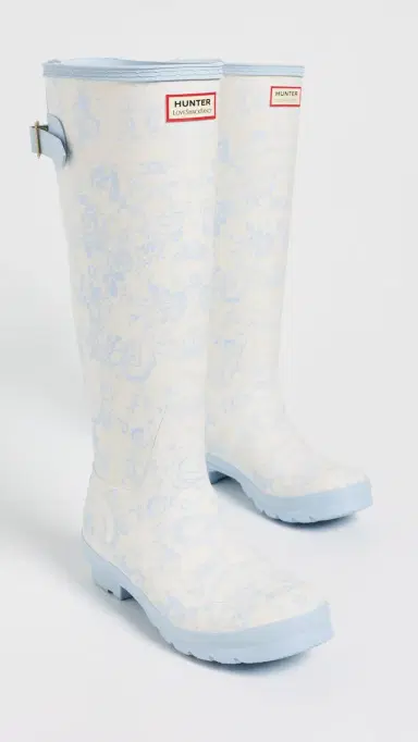 Hunter Boots Hunter x LoveShackFancy Original Tall Back Adjustable Boots | Thumbnail 5